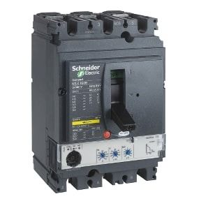 Schneider MCCB NSX 160N - Micrologic 2.2 - 160 A - 3 poles 3d - <630 circuit breaker - LV430775