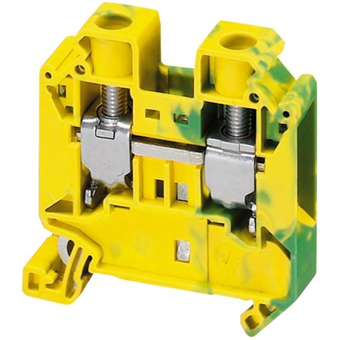 Schneider Linergy TR Linergy earth terminal block - 16mm - 101 A - single-level 1x1 screw - green-yellow - NSYTRV162PE
