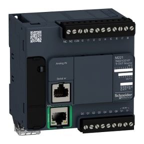 Schneider Modicon M221 Controller 16 IO transistor PNP Ethernet - TM221CE16T