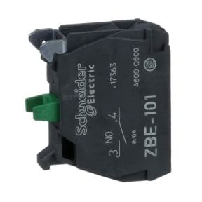 Schneider Single Contact Block - 1NO - ZBE101