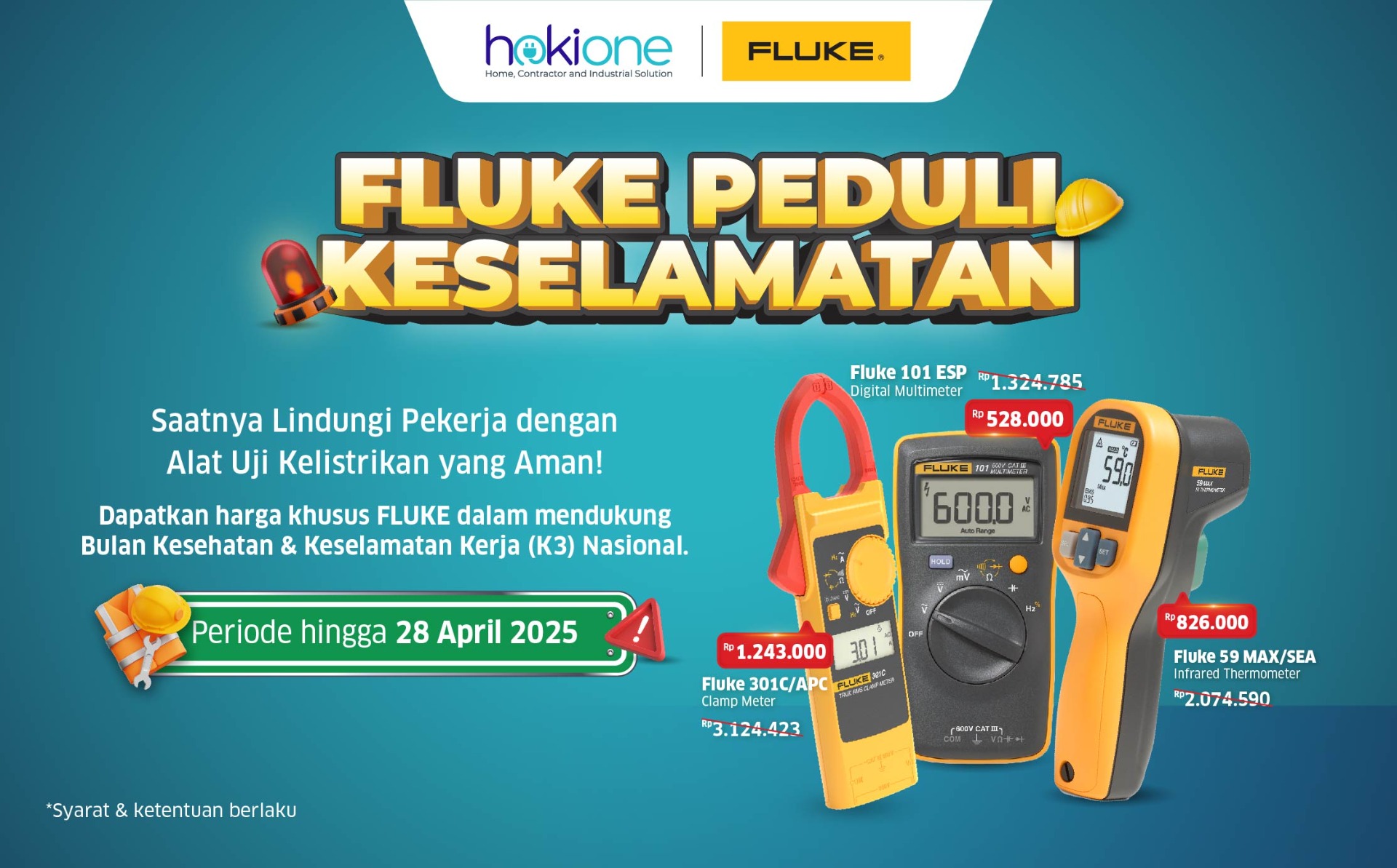 Fluke Peduli Keselamatan